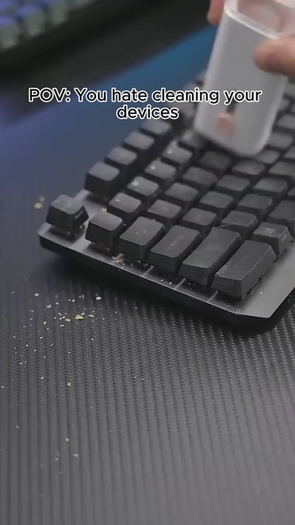 7 in 1 Computer Keyboard Cleaner Brush Kit Earphone Cleaning Pen For Headset Keyboard Cleaning Tools Cleaner Keycap Puller Kit